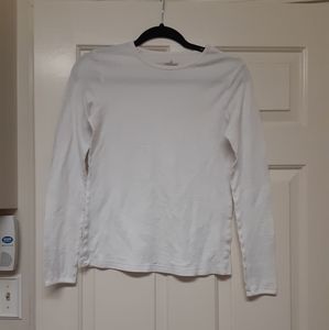 CuddlDuds White Longsleeve Thermal